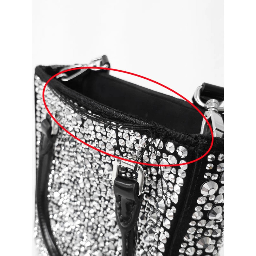 Prada Crystal Satin Tote Bag - Picture 4 of 9